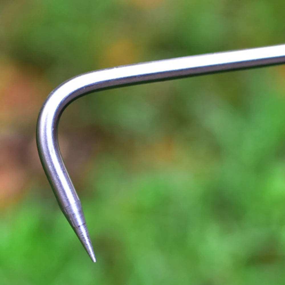 1PC Single Claw Hook Soil Loosening Tool Root Hook Garden And Gardening Tool Pot Bonsai Maintenance Root Picker Grass Puller