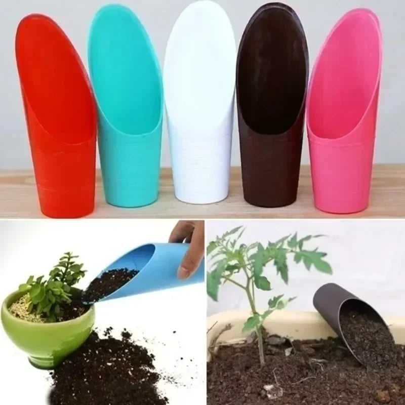Plastic Succulent Cups Green Plants Potted Plants Gardening Tools Soil Shovels Mini Gardening Tools
