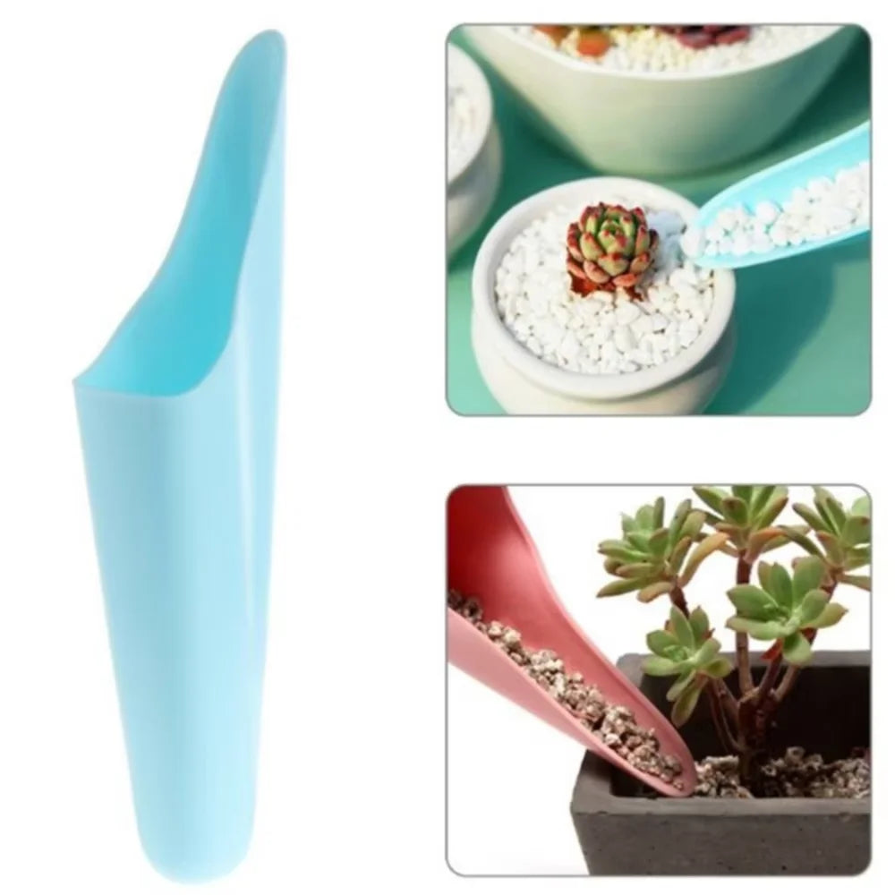 Gardening Tools Soil Scoop Shovel Succulent Cultivation Bucket Utility Plastic Plant Planter