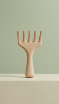 Ergonomic Hardwood Hand Rake